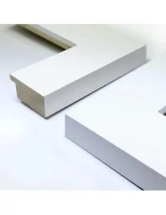 MOLDURA PLANA 40mm BLANCO...