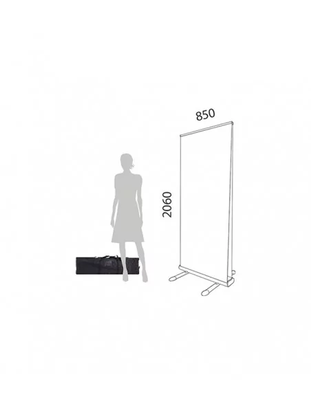 ROLL UP APTO PARA EXTERIOR. DOBLE CARA