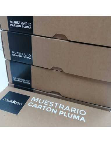 MUESTRARIO CARTON PLUMA Y CARTONAJES