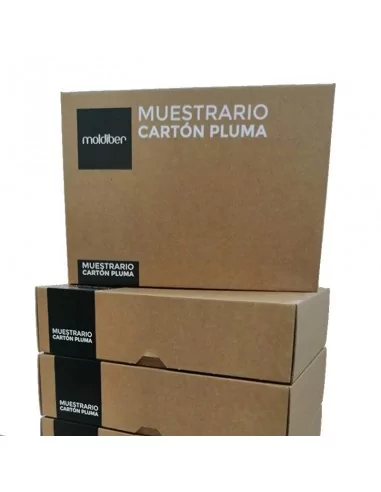 MUESTRARIO CARTON PLUMA Y CARTONAJES