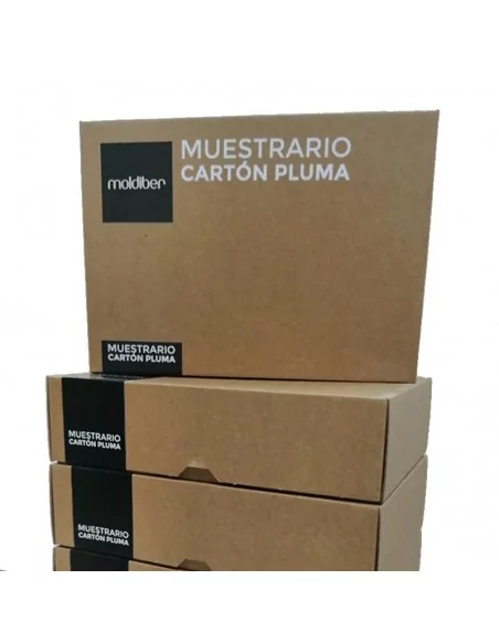 MUESTRARIO CARTON PLUMA Y CARTONAJES