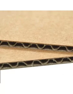 CARTON ONDULADO SENCILLO 3mm. Plancha 140x100cm 2