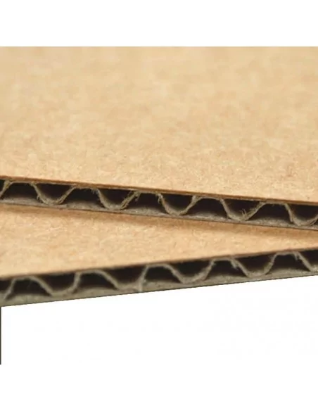 CARTON ONDULADO SENCILLO 3mm. Plancha 140x100cm