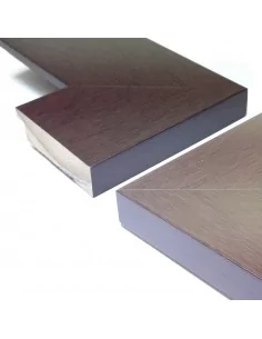 MOLDURA PLANA 70mm NOGAL