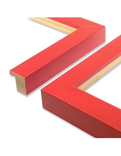 MOLDURA 17mm ROJO TEXTURA