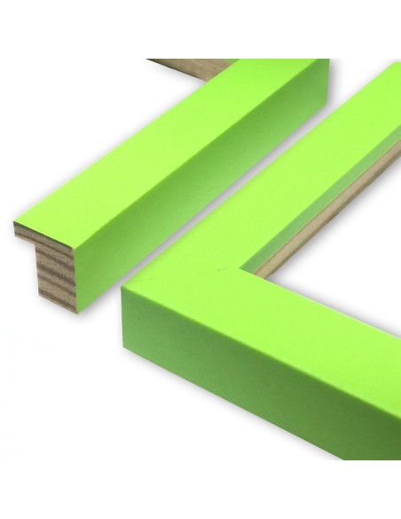 MOLDURA 17mm VERDE PISTACHO TEXTURA