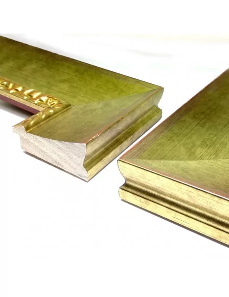 MOLDURA FILO GRABADO 70mm ORO VIEJO