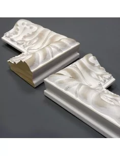 MOLDURA LABRADA 70x38mm BLANCO DECAPÉ