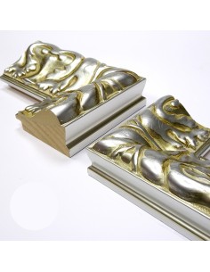 MOLDURA LABRADA 70x38mm PLATA BRILLO