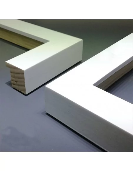 MOLDURA 31mm BLANCO MATE