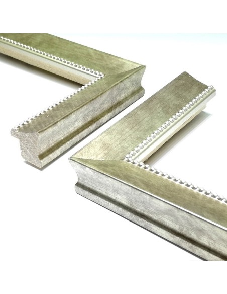 MOLDURA 22mm FILO BOLAS PLATA