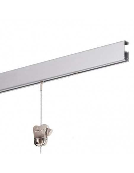 Hilo acero de 300cm para suspender lámparas en techo