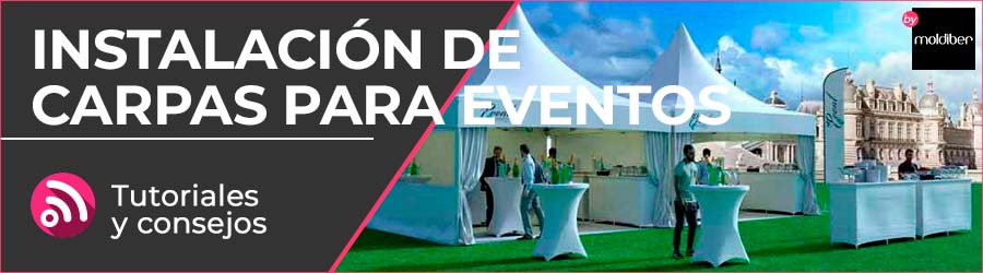 Cómo montar una carpa para un evento