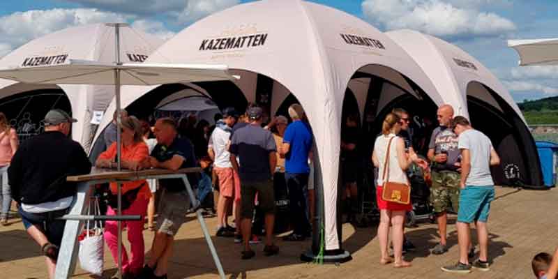 CARPA HINCHABLE PARA BARES Y RESTAURANTES